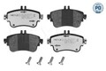Meyle Bremsbelagsatz, Scheibenbremse 025 253 2619/PD für MERCEDES-BENZ