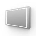LED Spiegelschrank Badezimmerspiegel Badschrank mit Beleuchtung Steckdose 105x65