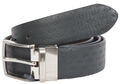 PAUL & SHARK YACHTING TWO IN ONE Herren Wende Leder Gürtel Belt Größe 105 40"