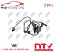 ABS SENSOR DREHZAHLFÜHLER PAAR VORNE NTY HCA-TY-066 2PCS V NEU OE QUALITÄT