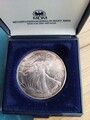 1oz  SILBER-MÜNZE USA  "Silver EAGLE"  1990