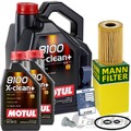 MANN ÖLFILTER + MOTUL 5W30 passend für VW T5 T6 BUS MULTIVAN TRANSPORTER 2.0 TDI