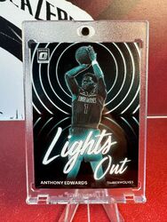 Anthony Edwards 2022-23 Panini Donruss Optic Basketball Lights Out #12