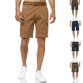 Cargo Shorts Herren Tazzio Cargoshorts kurze Hose inkl. Gürtel Sweat Jogger Jogg