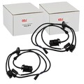 2x NTY ABS-SENSOR RADDREHZAL HINTEN passend für SKODA SUPERB VW PASSAT | HCA-VW-