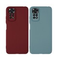 2x Hülle für Xiaomi Redmi Note 11 Note 11S Handyhülle Silikon Case Handy Case