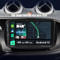 4G+64G Für Mercedes Benz Smart Forfour Fortwo 453 Autoradio Android USB GPS Navi