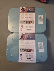 2 X Mepal | Take a Break Midi | 900ml | Lunchbox mit Trennwand | nordic green 