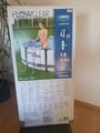 Bestway Poolleiter 84cm - 2 Stufen, Grau, Flowclear 58430