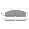 1x ORIGINAL® Tomex Brakes TX 19-20 Bremsbelagsatz, Scheibenbremse Vorne, inkl.