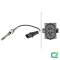 Sensor Abgastemperatur geschraubt 2-polig 160mm Kabel HELLA für u.a. CHEVROLET