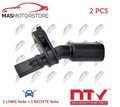 ABS SENSOR DREHZAHLFÜHLER PAAR VORNE NTY HCA-VW-021 2PCS V FÜR AUDI A3,A1,TT