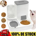 2.2L Automatischer Futterspender Futterautomat Pet Feeder mit Edelstahlnapf