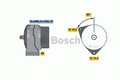BOSCH 0 986 046 000 Lichtmaschine Generator LiMa 90A 14V für JOHN DEERE Series 5