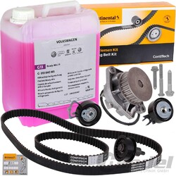 CONTI ZAHNRIEMENSATZ WASSERPUMPE +5L G12E für VW GOLF 4 5 POLO 9N CADDY IBIZA