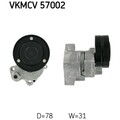 ORIGINAL® Skf VKMCV 57002 Spannrolle, Keilrippenriemen für Daf XF 95 CF 85