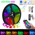LED Stripe RGB Leiste Streifen 5050 Band 5V USB Bluetooth Lichterkette 0.5-5M DE