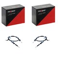 2x MAXGEAR HANDBREMSSEILE passend für HYUNDAI I30 SCHEIBENBREMSE