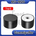 Gummipuffer Typ E Silentblock Schwingungsdämpfer Gewinde M3 - M20 Anschlagpuffer