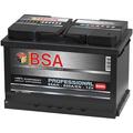 BSA Autobatterie 85Ah 12V extrem Leistungsstark 800A/EN ersetzt 74Ah 75Ah 80Ah