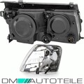 für VW Passat 3B B5 Scheinwerfer RECHTS LINKS H7/H1+BLINKER 96-00 HELLA VERSION