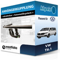 Für VW T6.1 10.2019-jetzt WESTFALIA Anhängerkupplung abnehmbar AHK