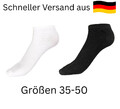 10-100 Paar Sneaker Socken Damen Herren Gr. 35-50 Baumwolle (SH-462-8198)