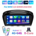 Carplay Autoradio KAM+ 8Core 4+64G Android13 GPS WIFI BT Für BMW E90 5er E64 CCC