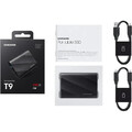 Samsung Portable SSD T9 1 TB USB 3.2 Gen2x2 Typ-C Schwarz bis 2.000 MB/s PC/Mac