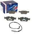 BOSCH BREMSBELÄGE + WARNKONTAKT VORNE passend für BMW 1er E87 5-Türer + 3er E90