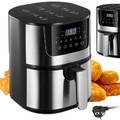 2400W Heißluftfritteuse Heissluft Friteuse Fritteuse Mini Backofen 7L Mit Timer