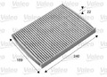 Valeo 562047 Innenraumfilter Pollenfilter Filter für Ford Puma B-Max Van 2008->