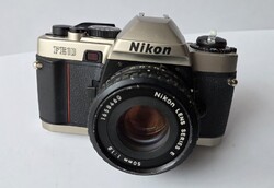 Kamera Nikon FE 10  2058292  mit Objektiv Nikon Lens 50mm  Sammlercamera