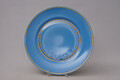 Hermes Paris Toucans blau Speiseteller  ⌀ 30,5 cm SEHR GUT