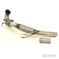 Friedrich Motorsport 76mm Downpipe Edelstahl für Seat Ibiza 6L FR VW Polo 9N3