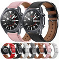 Echtes Lederband Für Samsung Galaxy Watch3/4/5/6/7/Fe 41/45/40/44/42/46 Mm Т С