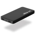 Groß Powerbank 10000mAh Akkupack Ladegerät für Handy mit USB-C Output Akku 5V CE