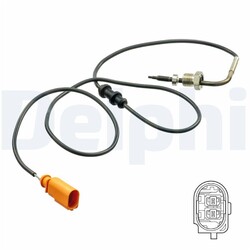 Delphi Abgastemperatursensor für VW Beetle Golf