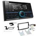 Kenwood DPX-7300DAB Autoradio Bluetooth für Dacia Sandero / Stepway piano black