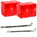 2x TRW BREMSSCHLÄUCHE HINTEN AUßEN LINKS+RECHTS passend für LEXUS LX TOYOTA LAND