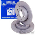 2x ATE POWER DISC BREMSSCHEIBE HINTEN passend für BMW 3 (E36 E46)