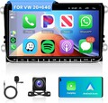 9" 64GB Autoradio Doppel 2DIN Android 13.0 WiFi Bluetooth Carplay Andoid Auto 