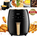 Heißluftfritteuse 2400W Air fryer Backofen Fritteusen Heißluft Friteuse Grill 6L
