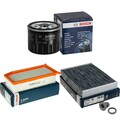 BOSCH Inspektionspaket Filterset Filterpaket für Dacia Lodgy JS_ 1.5 dCi