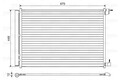 Valeo 814468 Kondensator, Klimaanlage für MERCEDES-BENZ Klimaanlage