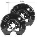 2x Ankerblech Hinten Bremsscheibe Für Vw Golf 2 3 4 Seat Cordoba Vario Ibiza II
