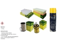 MANN FILTER Paket Klimareiniger für VW Golf VI Cabriolet 517 2.0 TDI Tiguan