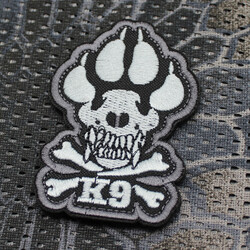 Aufnäher K9 Canine Patch Germany Hundegeschirr Hundeleine Morale  Klett Flausch