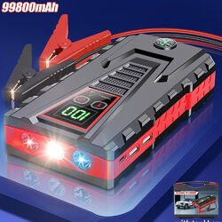 5000A Auto KFZ Starthilfe Jump Starter Powerbank Starthilfegerät Powerbank 12V