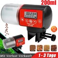 Futterautomat Aquarium Fischfutterautomat Automatischer Fischfutterspender Timer